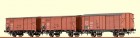 48212 Brawa Set of 3 Covered Freight cars